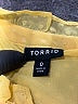 Torrid 100% Polyester Yellow Sleeveless Blouse Size Lg Plus (0) - photo 7