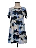 Nally & Millie Blue Short Sleeve Top Size XS - photo 2