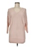 Roz & Ali Pink Pullover Sweater Size M - photo 1