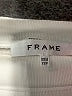 FRAME 100% Cotton White Sweatshirt Size XXS - photo 7