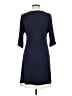 Neiman Marcus Solid Blue Casual Dress Size M - photo 2