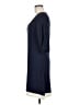 Neiman Marcus Solid Blue Casual Dress Size M - photo 5