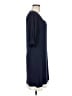 Neiman Marcus Solid Blue Casual Dress Size M - photo 4