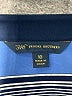 Brooks Brothers 346 100% Polyester Stripes Blue Long Sleeve Blouse Size 10 - photo 7