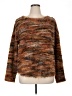 Tribal 100% Polyester Tweed Brown Pullover Sweater Size XL - photo 1