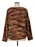 Tribal 100% Polyester Tweed Brown Pullover Sweater Size XL - photo 2