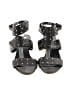 Silent D 100% Leather Black Sandals Size EU 41 - photo 2