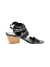 Silent D 100% Leather Black Sandals Size EU 41 - photo 1