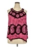 Choice 100% Rayon Pink Sleeveless Blouse Size 0X - photo 1