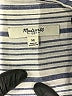 Madewell Stripes Silver Long Sleeve Button-Down Shirt Size M - photo 7