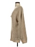 La Miel 100% Polyester Metallic Tan Pullover Sweater Size S - photo 5