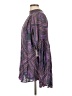 Free People 100% Rayon Purple Long Sleeve Blouse Size L - photo 5
