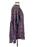 Free People 100% Rayon Purple Long Sleeve Blouse Size L - photo 4