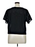 prologue 100% Polyester Black Short Sleeve Blouse Size XL - photo 2