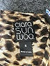 Clara Sun Woo 100% Polyester Animal Print Brown Long Sleeve Blouse Size S - photo 7