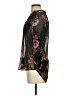Kut from the Kloth 100% Polyester Floral Black 3/4 Sleeve Blouse Size XS - photo 5