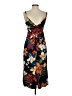 Lush 100% Polyester Tropical Black Cocktail Dress Size S - photo 2
