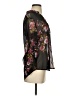 Kut from the Kloth 100% Polyester Floral Black 3/4 Sleeve Blouse Size XS - photo 4