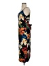 Lush 100% Polyester Tropical Black Cocktail Dress Size S - photo 5