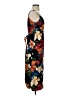 Lush 100% Polyester Tropical Black Cocktail Dress Size S - photo 4