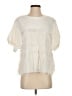 Maeve 100% Polyester Ivory Short Sleeve Blouse Size XS - photo 1