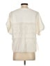 Maeve 100% Polyester Ivory Short Sleeve Blouse Size XS - photo 2