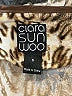 Clara Sun Woo Animal Print Brown Long Sleeve Blouse Size S - photo 7