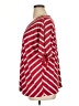Croft & Barrow Stripes Red Short Sleeve Blouse Size 0X - photo 5