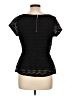 Banana Republic Black Short Sleeve Top Size 12 - photo 2