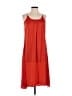 H&M 100% Polyester Solid Red Casual Dress Size 4 - photo 1