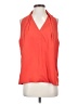 Fate Orange Sleeveless Blouse Size S - photo 1