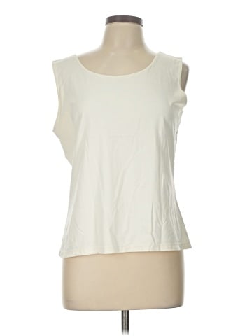 Casual Corner Sleeveless T-Shirt (view 1)