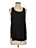 Ann Taylor LOFT 100% Polyester Black Sleeveless Blouse Size S - photo 1