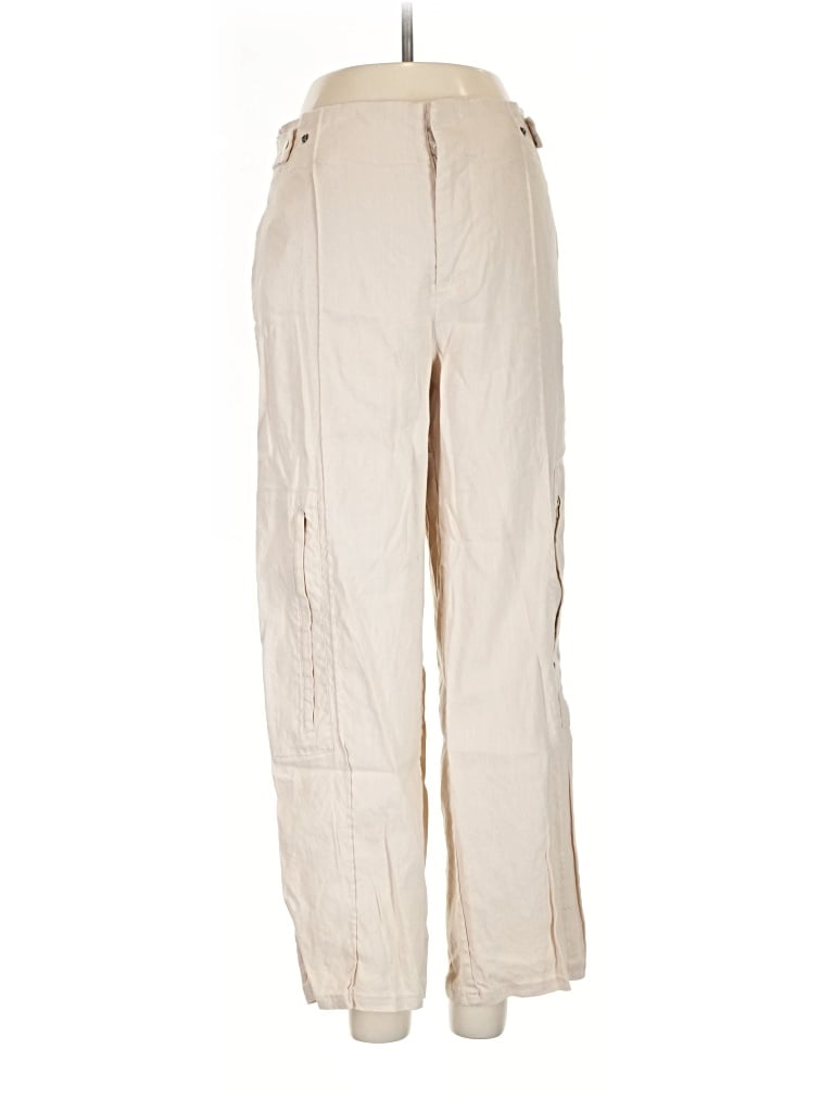 Pre-owned Jason Wu Linen Pants In Tan