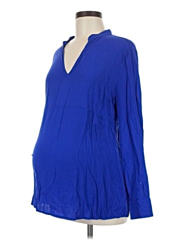 Gap - Maternity Long Sleeve Blouse (view 1)