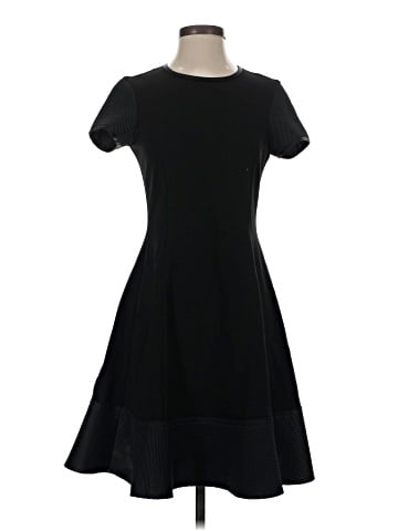 Pink Tartan Casual Dress (view 1)