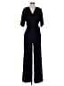 Trina Turk 100% Polyester Solid Black Jumpsuit Size 0 - photo 1