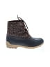 Sperry Top Sider Animal Print Brown Ankle Boots Size 4 - photo 1