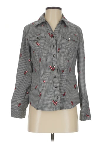Christopher & Banks Long Sleeve Button-Down Shirt (view 1)
