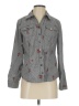 Christopher & Banks Floral Gray Long Sleeve Button-Down Shirt Size S - photo 1