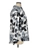 Maison d' Amelie Print Gray 3/4 Sleeve Blouse Size XL - photo 4
