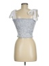 Koch Silver Blue Sleeveless Top Size M - photo 2