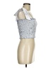 Koch Silver Blue Sleeveless Top Size M - photo 4