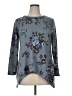 Massini Floral Gray Pullover Sweater Size XL - photo 1