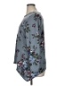 Massini Floral Gray Pullover Sweater Size XL - photo 5