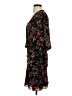 A.L.C. 100% Silk Floral Black Cocktail Dress Size 4 - photo 5