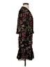 A.L.C. 100% Silk Floral Black Cocktail Dress Size 4 - photo 4