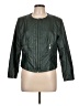 Ellen Tracy 100% Polyester Green Jacket Size L - photo 1