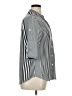 Unbranded Stripes Gray 3/4 Sleeve Blouse Size XL - photo 4