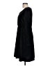 Studio Solid Black Casual Dress Size L - photo 5